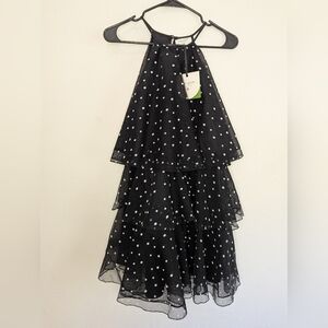 NWT Kate Spade New York x Target Women's Polka Dot Tiered Mini Dress Size M